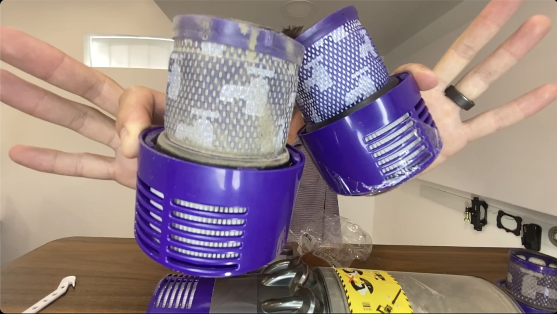 Watch Dyson V10 Filter Replacement | Dyson Cyclone Vacuum Filters