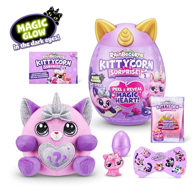 Foto 2 de 7 de Rainbocorns Kittycorn Surprise Series 7, Bengal Cat - Peluche Coleccionable