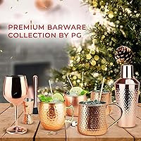 Vista 7 de Tazas PG de cobre para cóctel Mula de Moscú