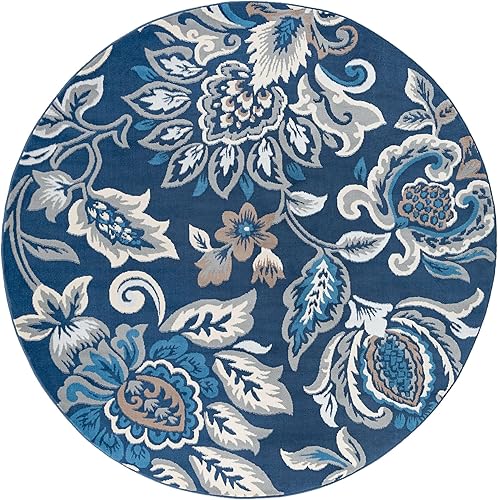 Miniatura 54 de Stella - Alfombra de pasillo de 2 x 8 pies, color crema, alfombra para pasillo, entrada interior, cocina o vestíbulo, alfombra floral - Alfombras