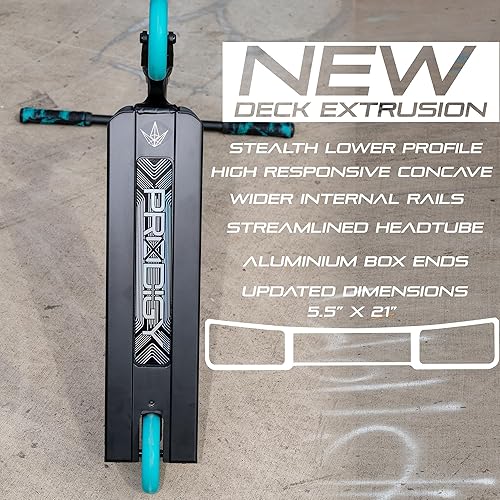 Miniatura 3 de Envy Scooters Prodigy X Street Pro - Patinete de calidad y alto rendimiento fabricados con piezas de nivel profesional, scooter perfecto para todos