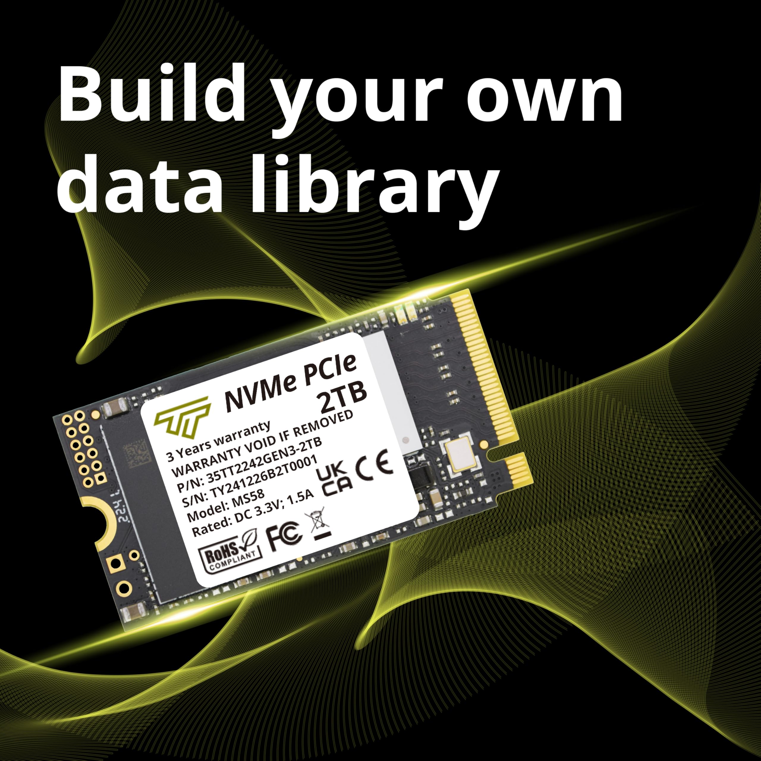 Amazon | Timetec 2TB M.2 2242 SSD NVMe PCIe Gen3x4 両面読み取り