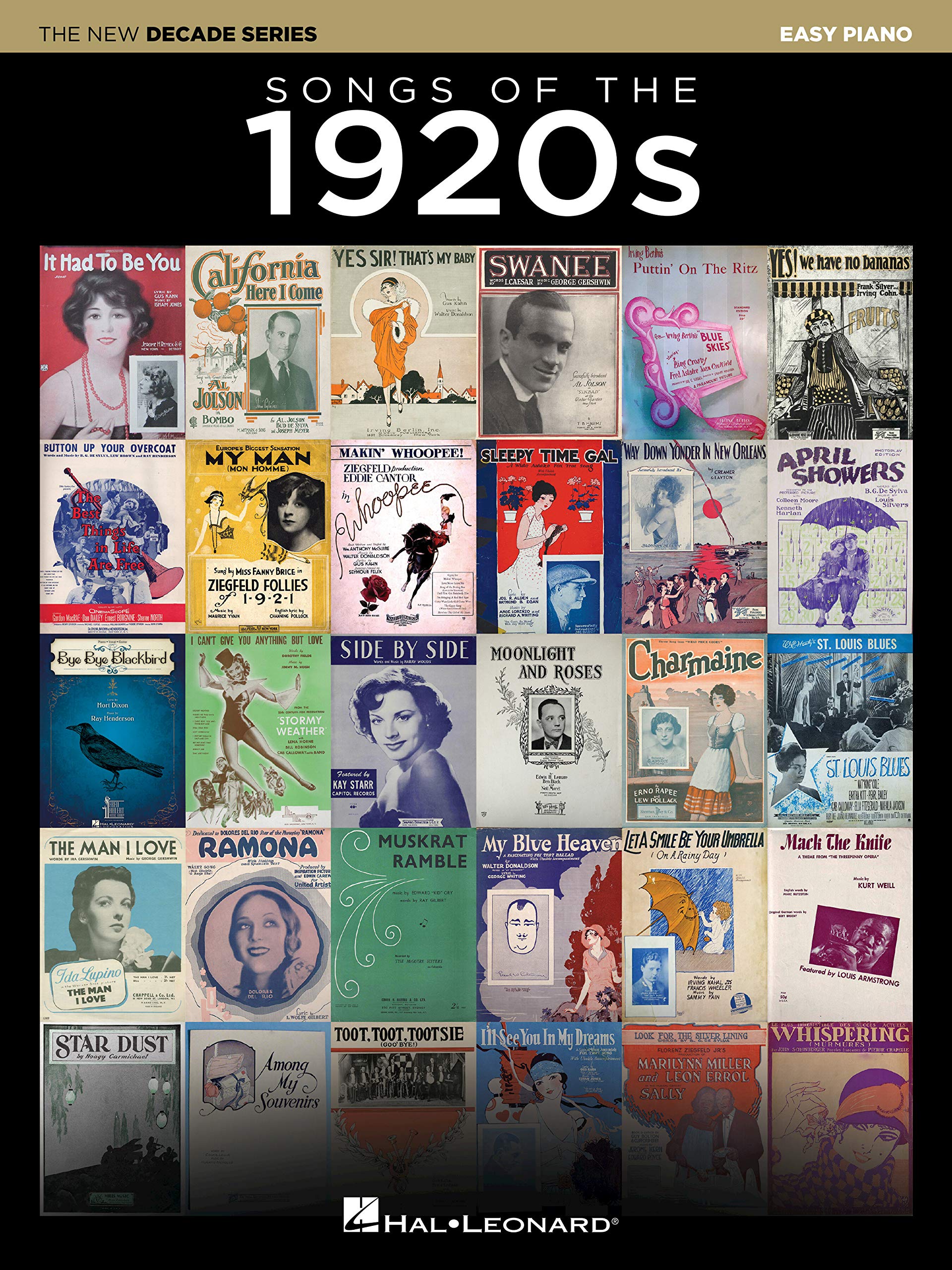 Partition Songs of the 1920s The New Decade Series en anglais livre musique piano