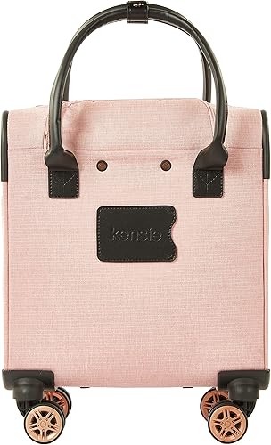 Miniatura 4 de kensie Hudson Softside - Juego de equipaje giratorio de 3 piezas Rosa Hudson Softside - Juego de equipaje giratorio de 3 piezas
