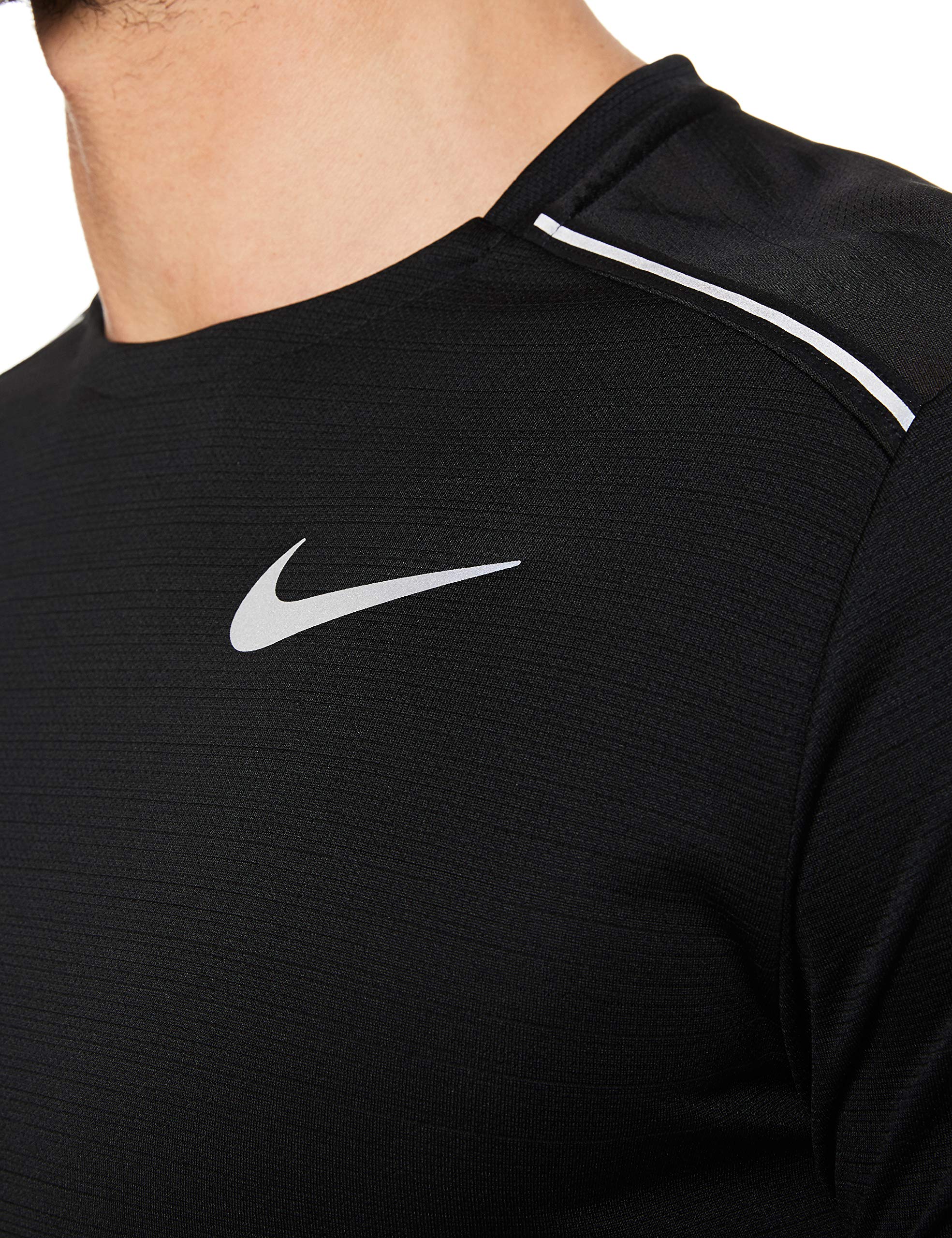 Amazon.co.jp: Nike メンズ Dri Fit Miler 長袖ランニングトップ