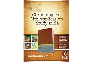 NLT Chronological Life Application Study Bible, TuTone: Trusted Insights for a Life that Matters