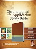 NLT Chronological Life Application Study Bible, TuTone (LeatherLike, Brown/Green/Dark Teal)