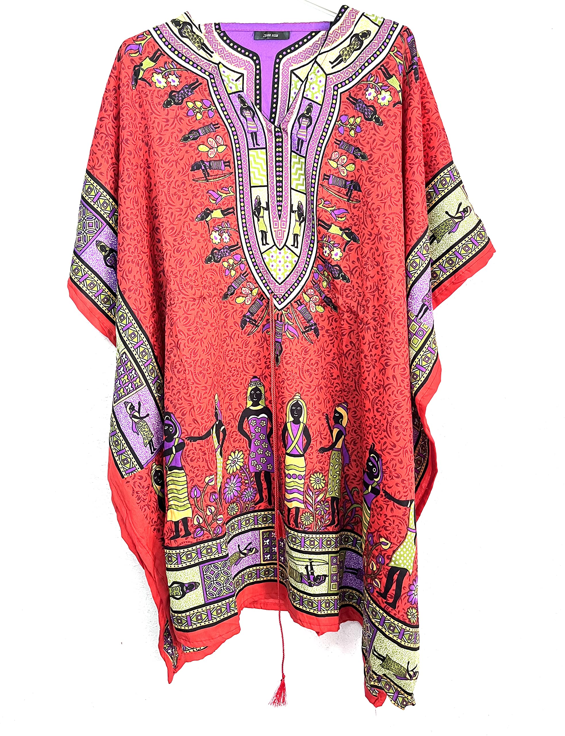 HCZ Kaftan India Vestido Playa Mujer Verano