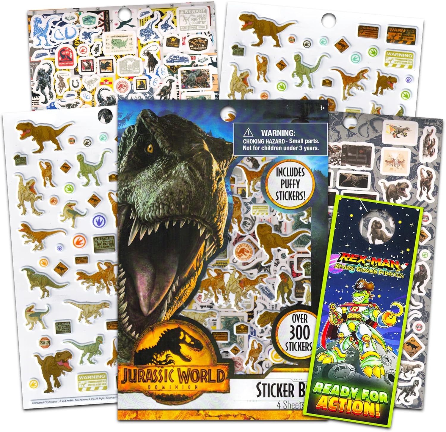 Jurassic World Stickers Party Favors 108 Dinosaur Stickers Amazon