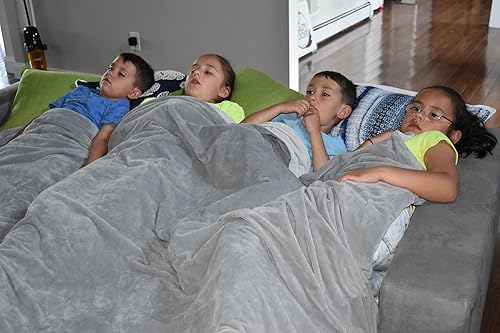 Miniatura 6 de [Nuevo] Manta de microfibra de alta calidad para descansar y viajar. Manta de tamaño individual, ultrasuave, resistente a los desprendimientos,