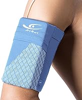 Vista 10 de HiRui Brazalete deportivo universal para teléfono celular, brazalete para correr para entrenamiento de ejercicio, compatible con iPhone Negro