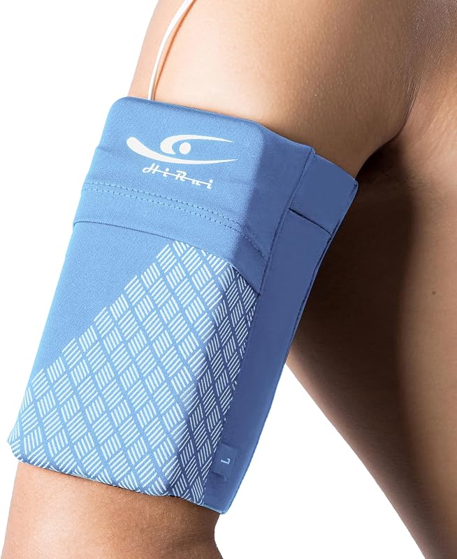 Universal Sports Armband Cell Phone Armband Sleeves Running Armband for Exercise Workout, Compatible with iPhone 17/17Plus/Pro/16/15/15Plus/14 Samsung Galaxy All Phones (X-Large, Blue)