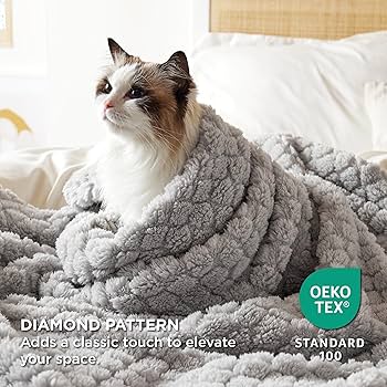 大判ブランケット/グレー/新品　170×135 ブランケット ひざ掛け 約130×170cm 膝掛け ニットブランケット