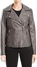 Max Studio womens Fall 2023 Trendy Fashion Everyday Casual Faux Leather Jacket