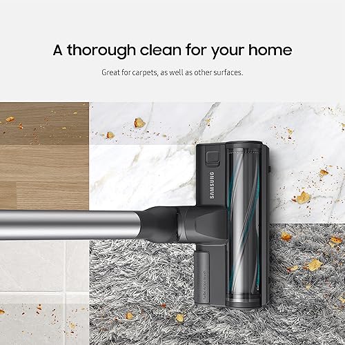 Miniatura 4 de SAMSUNG Jet 75 - Aspiradora inalámbrica completa con estación de limpieza, batería extraíble, ligera, potente limpieza para suelos de madera,