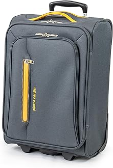 Soft Sided Luggage - with Stress Tested Durable Wheels | Telescopic Drag Handle Lightweight Soft-Sided Suitcase with Packing Straps | CL610