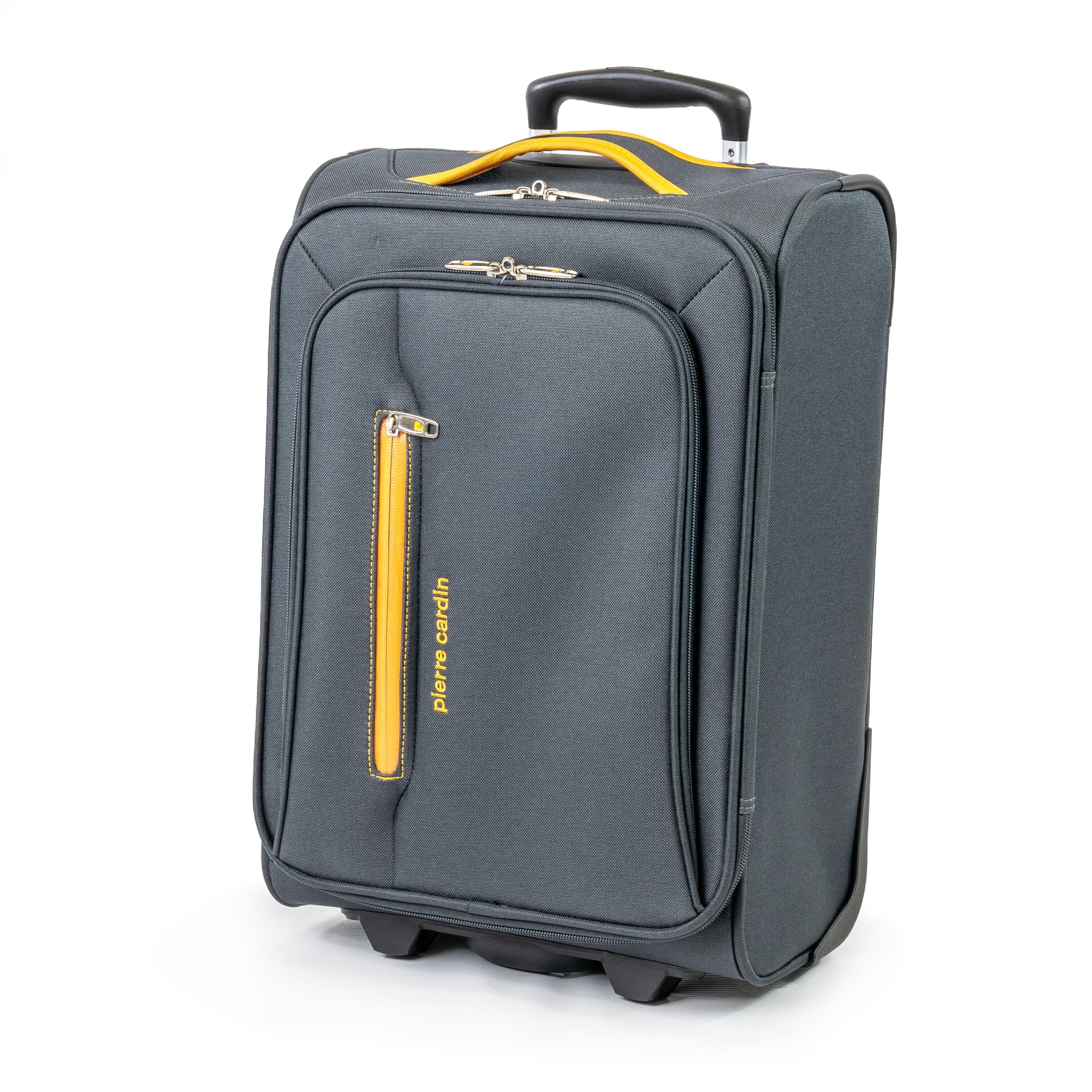 Soft Sided Luggage - with Stress Tested Durable Wheels | Telescopic Drag Handle Lightweight Soft-Sided Suitcase with Packing Straps | CL610