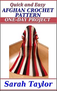 Afghan Crochet Pattern - Easy One Day Project