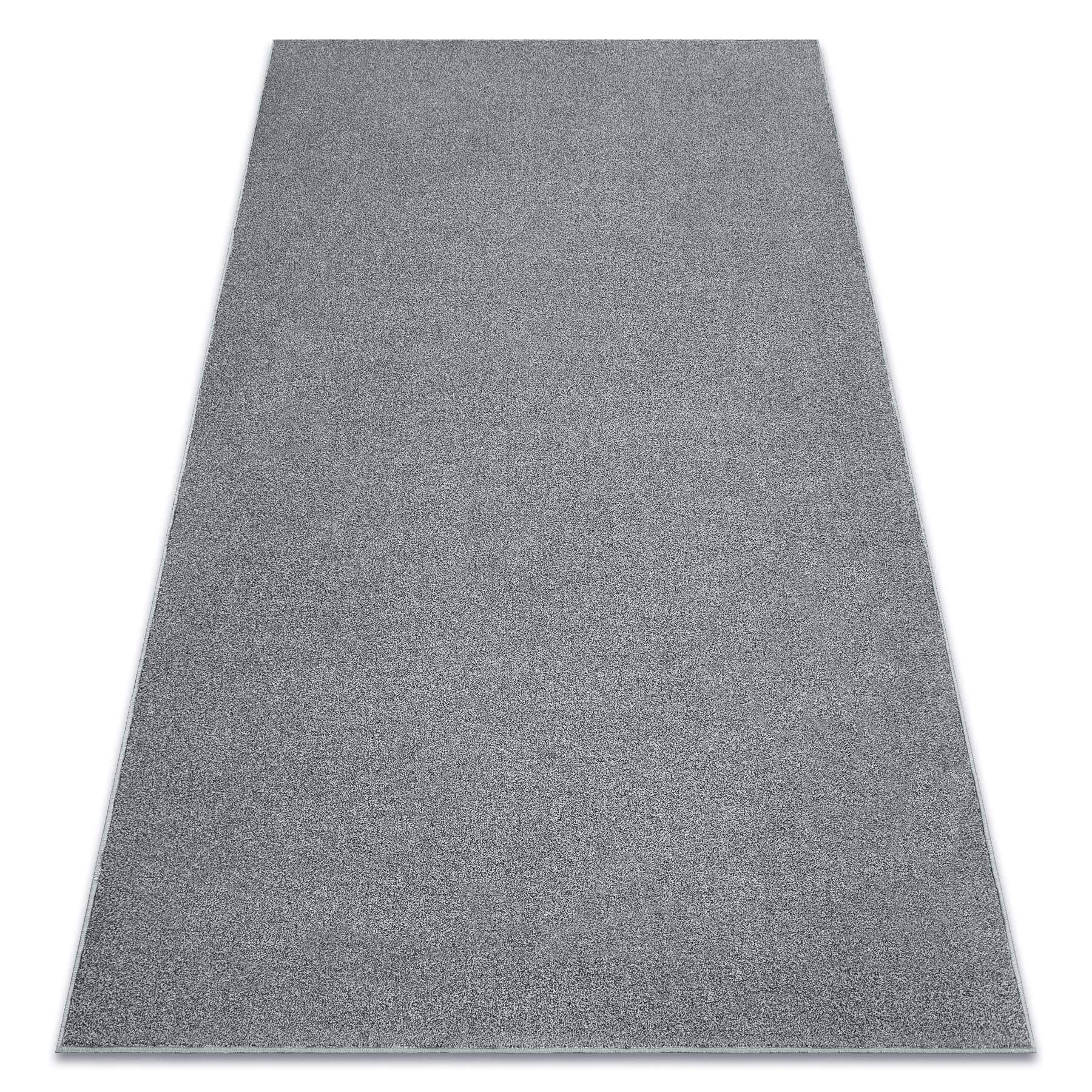 Moquette simple Moorland tapis de sol anti-froid gris 100x200 salon chambre
