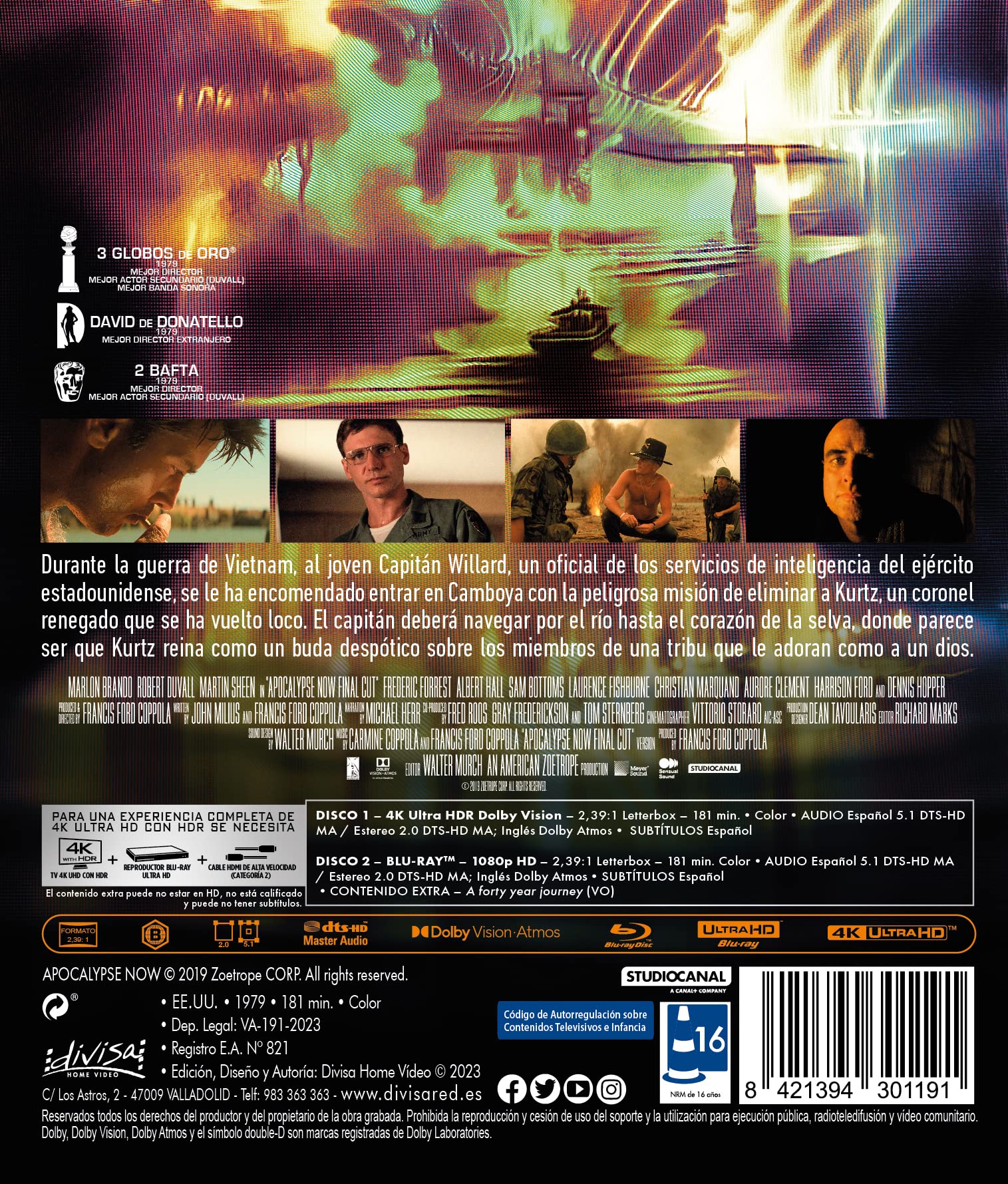 Apocalypse now - Final Cut (4K UHD) - BD