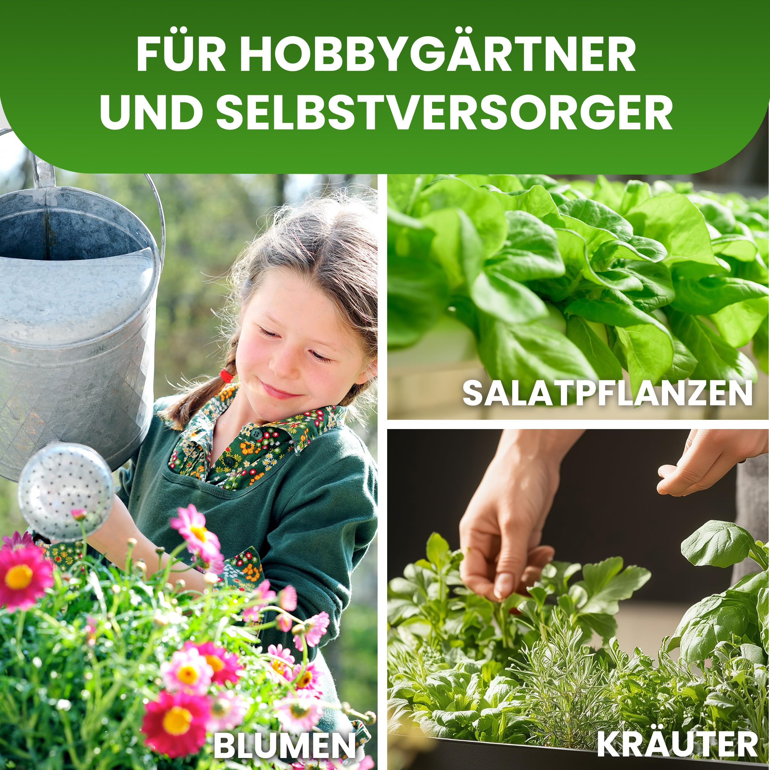 Gartenwelt Riegelsberger Hochbeet mit 2 Ebenen und Frühbeet auf Rädern 82x41xH135 cm Foliengewächshaus für Garten