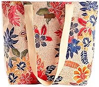 Vista 18 de Maison d' Hermine - Bolsa de lona de algodón reutilizable para mujeres, con asa para el hombro, bolsas a granel para compras y viajes