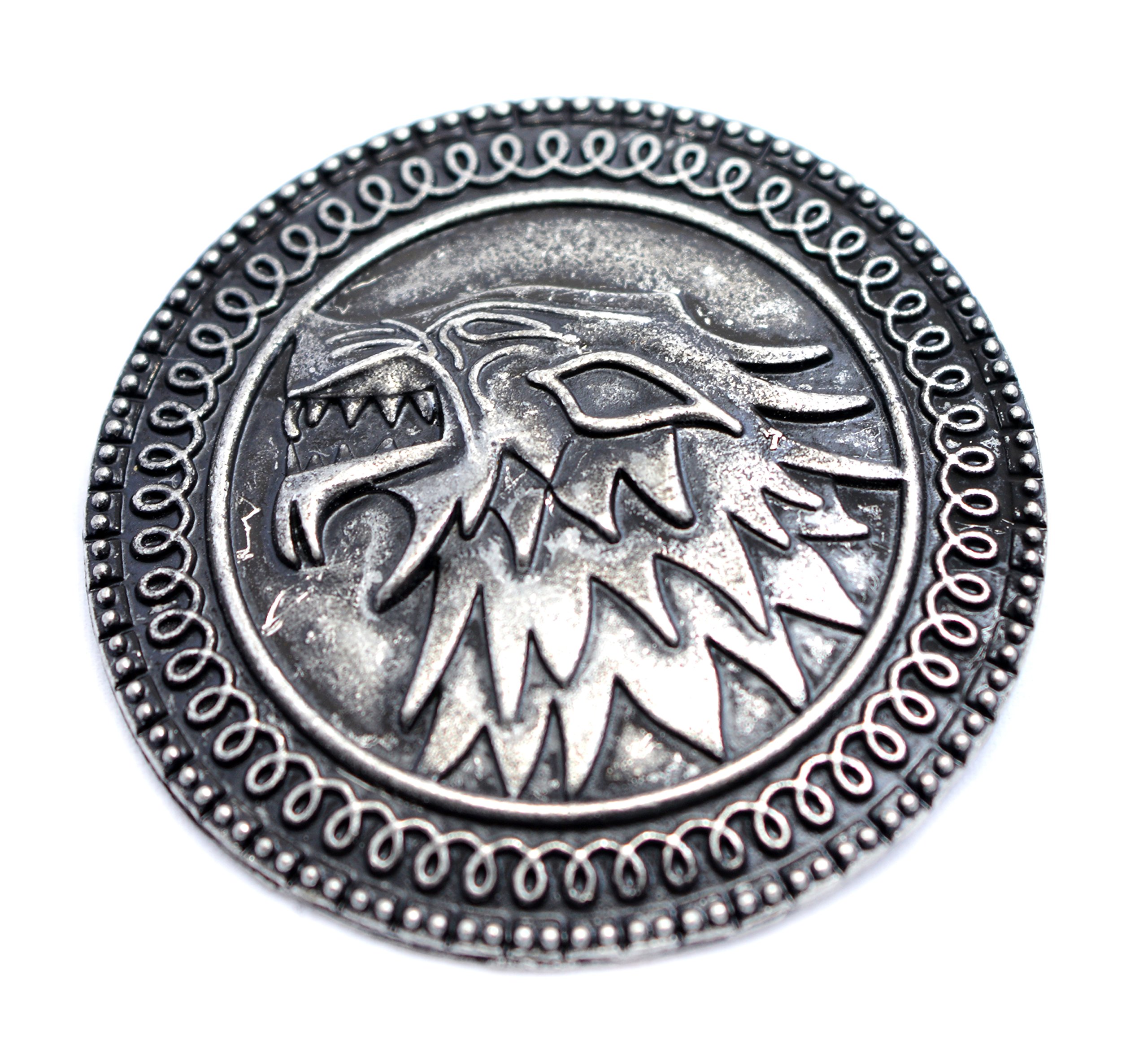 Beaux BijouxGame of Thrones Stark Brooch House of Stark Song of Ice and Fire Pin The Shield
