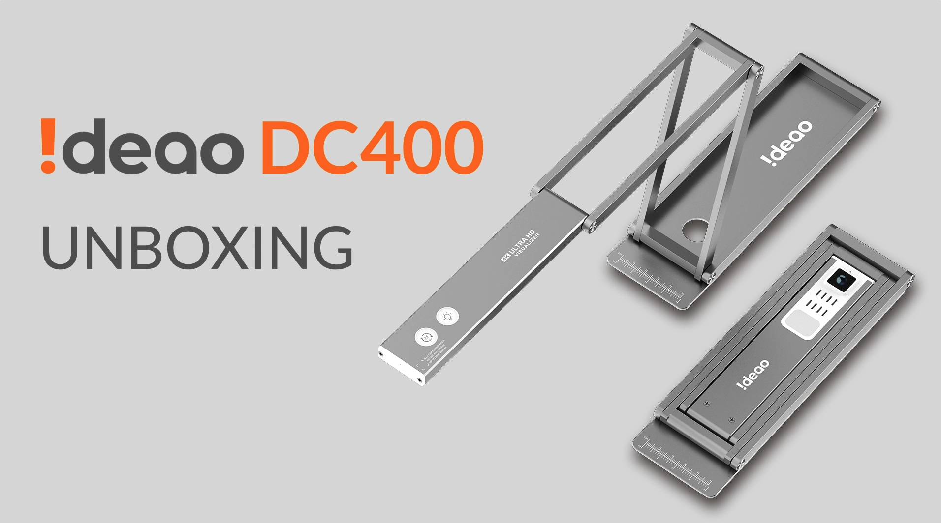 Watch Ideao DC400 - 4K Document Camera Unboxing on Amazon Live