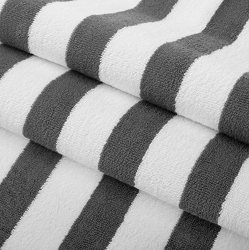 Miniatura 2 de Arkwright - Toalla de playa para piscina, 100% algodón hilado en anillo, toallas de baño grandes, suaves, de secado rápido, perfectas para hotel,