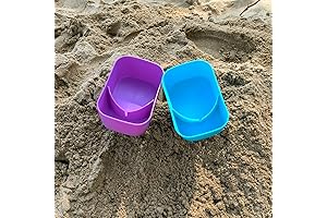 Sand Spiker Multicolor Beach Cup Holders with Pocket