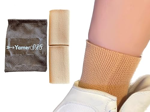 Miniatura 6 de Mangas de gel para tobillo, calcetines acolchados para patinaje artístico, hockey, patinaje, patinaje sobre ruedas, almohadillas de gel para botas