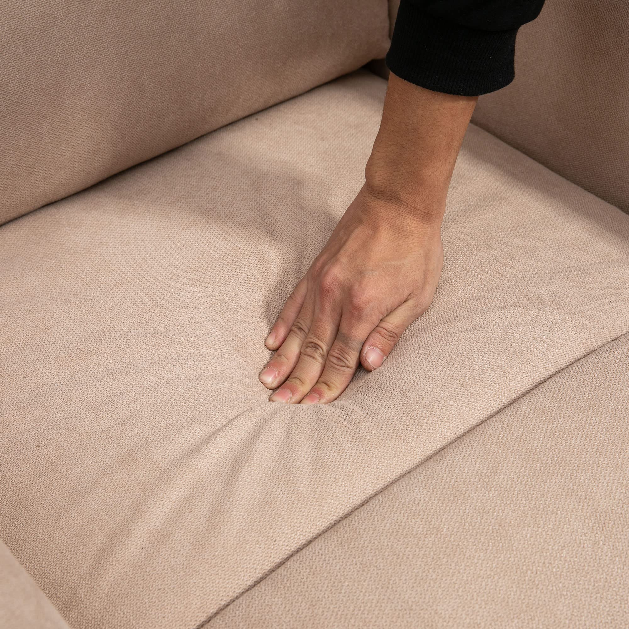 HOMCOM Poltrona Elettrica Alzapersona con 8 Punti Massaggio, Reclinabile 135°, Poltrona Relax Elettrica in Velluto per Anziani e Disabili con Telecomando, Poggiapiedi, Tasche Laterali, Marrone Chiaro