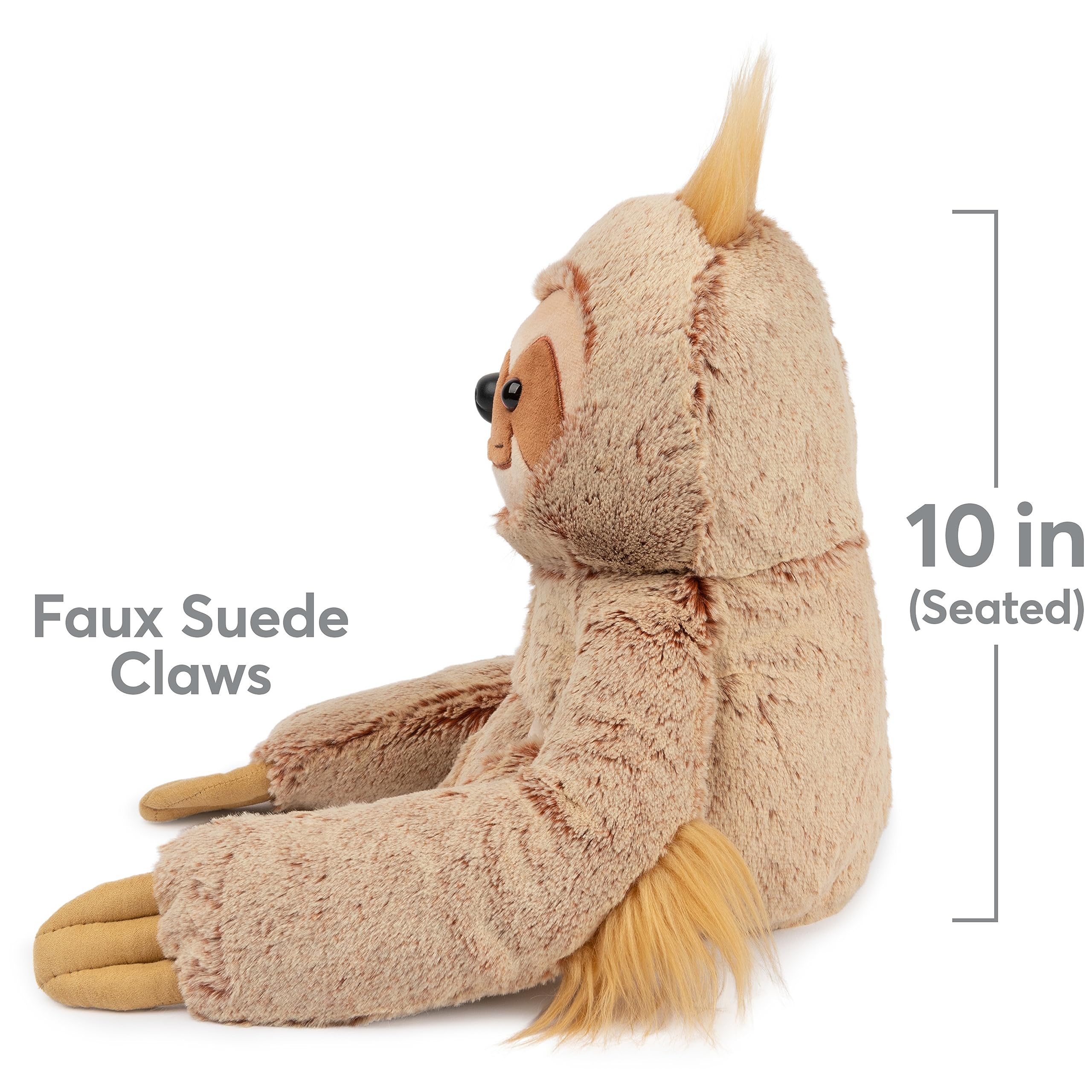 GUND Augie Bradipo di peluche, peluche di alta qualità, per bambini dai 1 anni in su, marrone chiaro/rame, 38,1 cm