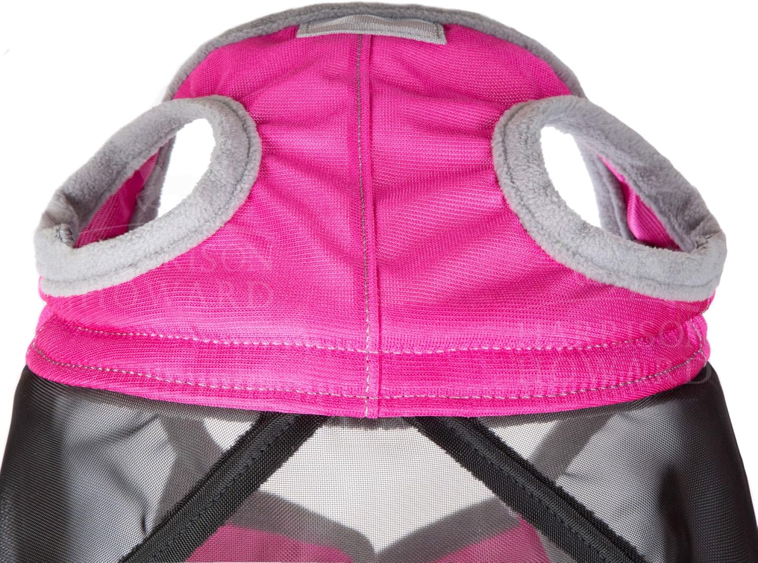 Harrison Howard CareMaster Pro Luminous Fly Mask Large Eye Space Standard Flamingo Full Size
