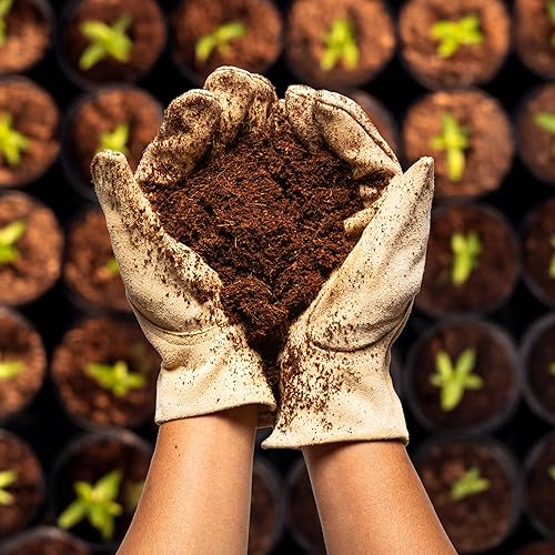 Miniatura 24 de Coco Bliss Coco Coir Ladrillos de fibra de coco comprimidos con baja EC y equilibrio de pH, Fibra de coco de alta expansión para hierbas, flores