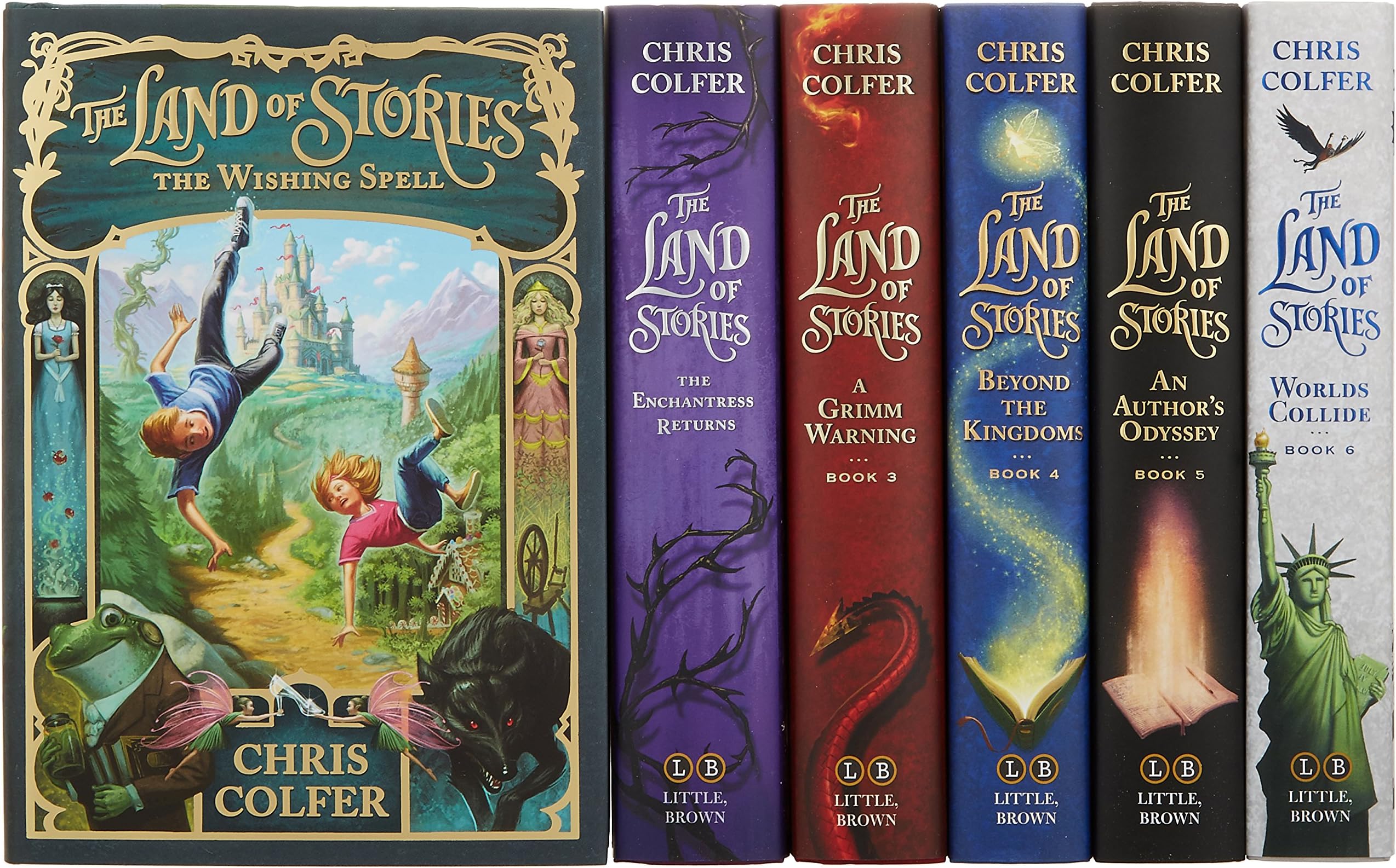The Land of Stories Complete Hardcover Gift Set