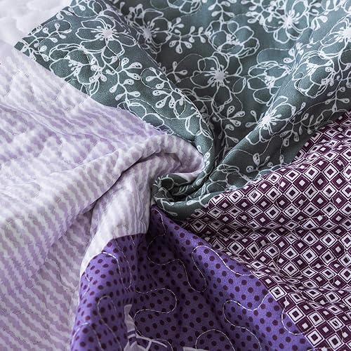 Miniatura 8 de NEWLAKE - Juego de colcha de 3 piezas