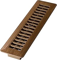 Vista 35 de Decor Grates PL410-WH Registro de piso de plástico de 4 pulgadas por 10 pulgadas, blanco