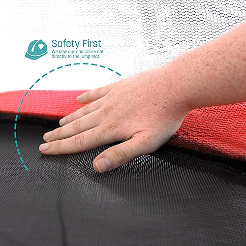 Miniatura 4 de Mini Trampolín con red de recinto
