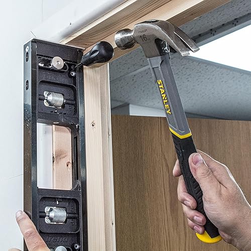 Miniatura 10 de Trend Kit de plantilla de bisagra a tope AnyDoor de 9 pies, de forma rápida y precisa empotrar bisagras cuadradas y de radio en puertas y marcos de