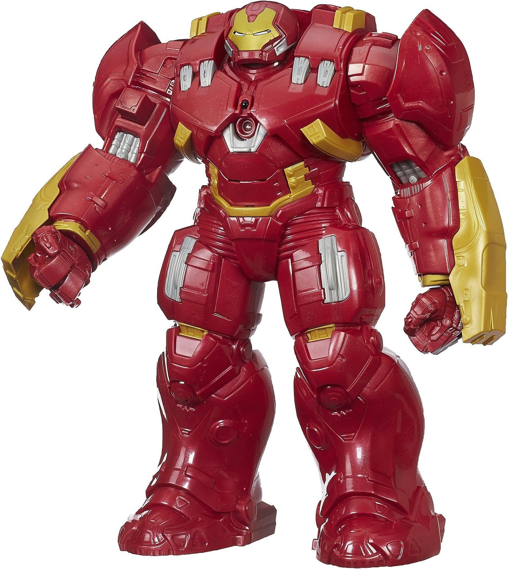 Avengers Titan Hero Tech Interactive Hulk Buster Figure, Multi Color (12-inch)