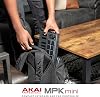 Akai Professional MPK Mini MK3 25 Key USB MIDI Keyboard Controller With 8 Backlit Drum Pads, 8 Knobs, Music Production Software and Native Instruments Sound Package (NKS Integration), Destroyer Grey