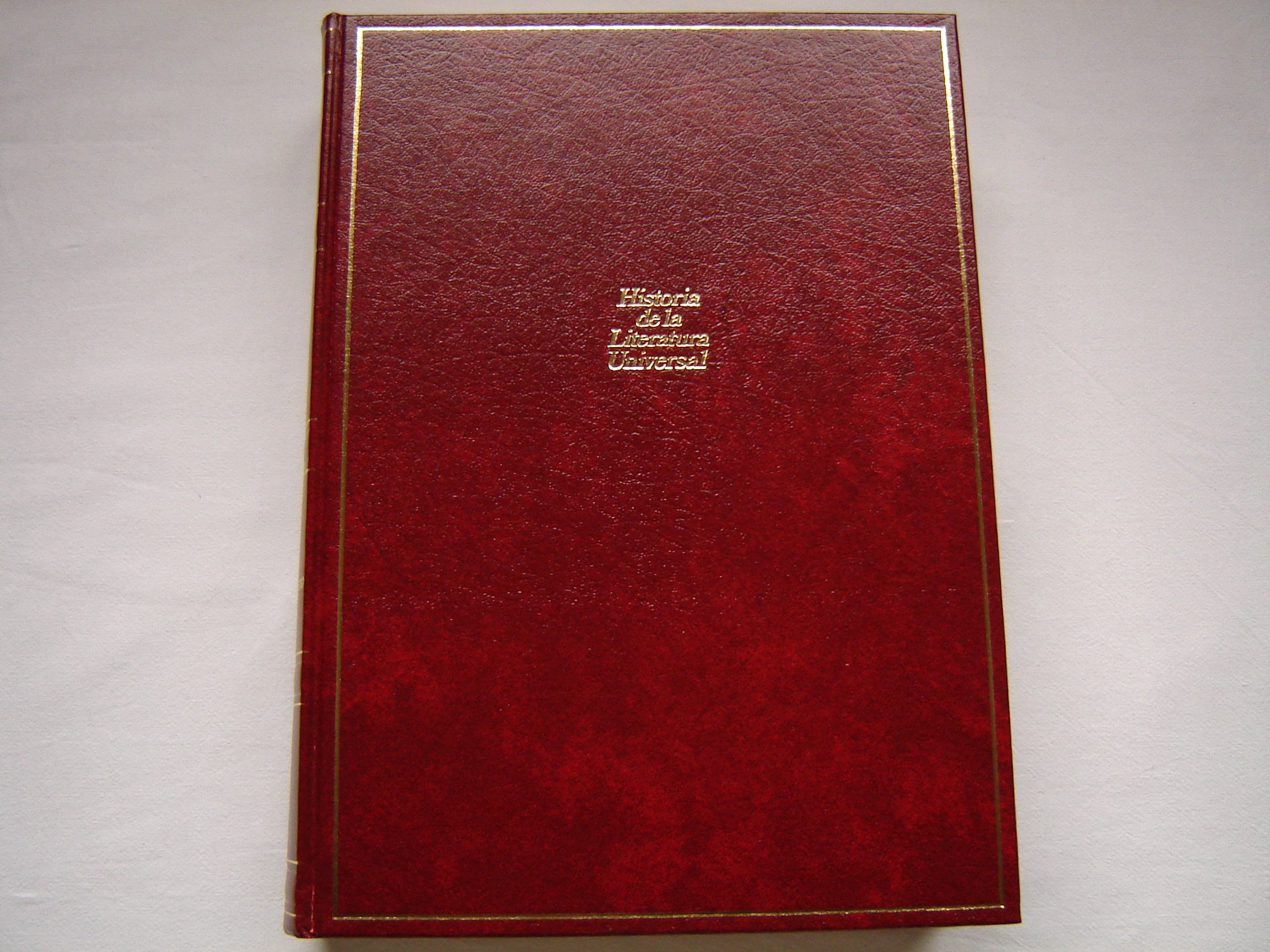 Historia de literatura universal"10 volumenes" obra completa