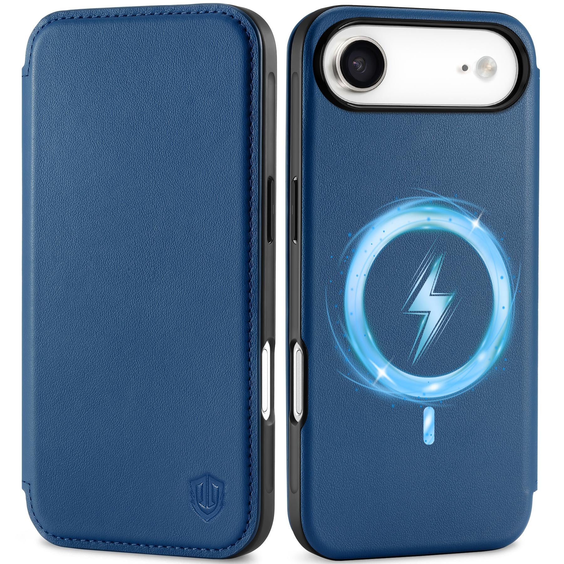 Amazon.co.jp: SHIELDON iPhone Air 対応 手帳型ケース 本革レザー 6.5