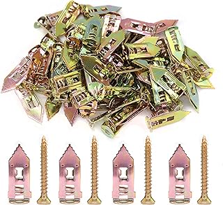 cSeao 220pcs Drywall Self-Drilling Anchors Screws Kit, No Drill Holes in Wall, Perfect for TV, Shelf Straps, Cabinet & Decoration