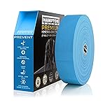 Hampton Adams | As Seen on Shark Tank | Elastic Kinesiology Tape (Bulk Roll) | 135ft Uncut | Supports & Protects Muscle Wrist Knee Shoulder Back Plantar Fasciitis | Waterproof Hypoallergenic (Blue)