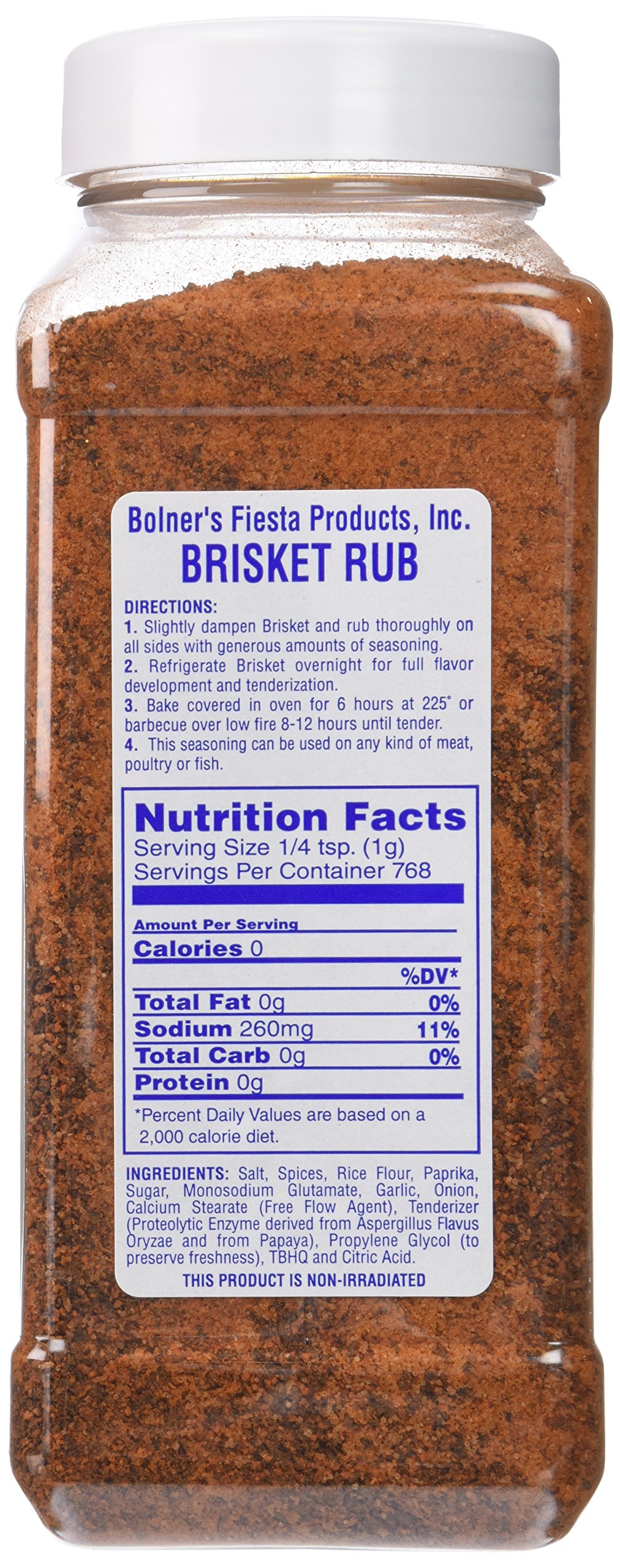 Bolner's Fiesta Extra Fancy Brisket Rub, 32 oz