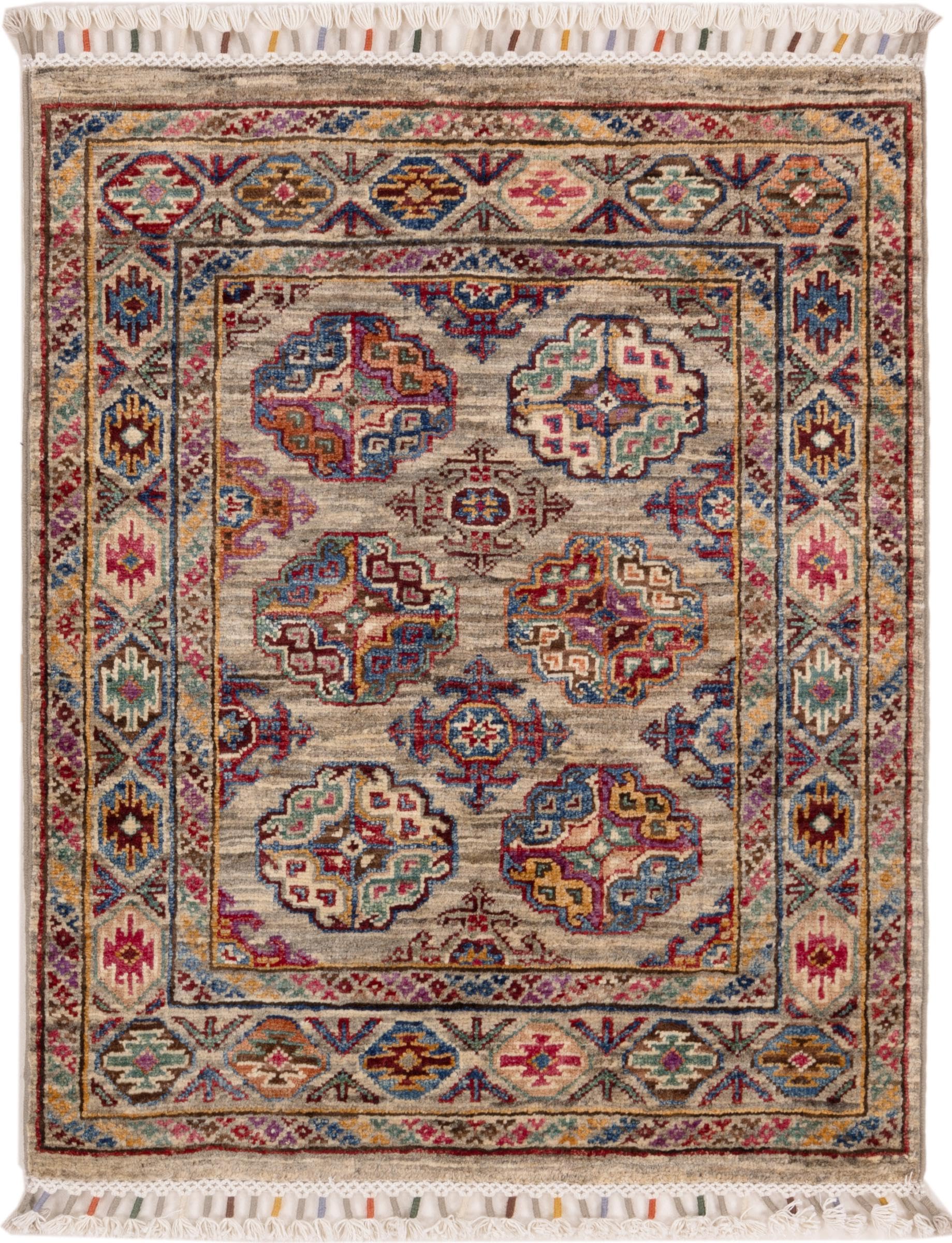 Tapis d'Orient noué main Arijana 64x80 tapis laine Pakistan traditionnel