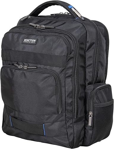 Miniatura 14 de Kenneth Cole Reaction Urban Traveler - Mochila antirrobo para computadora portátil y tablet de 15"-17", con seguridad RFID, estilo profesional,