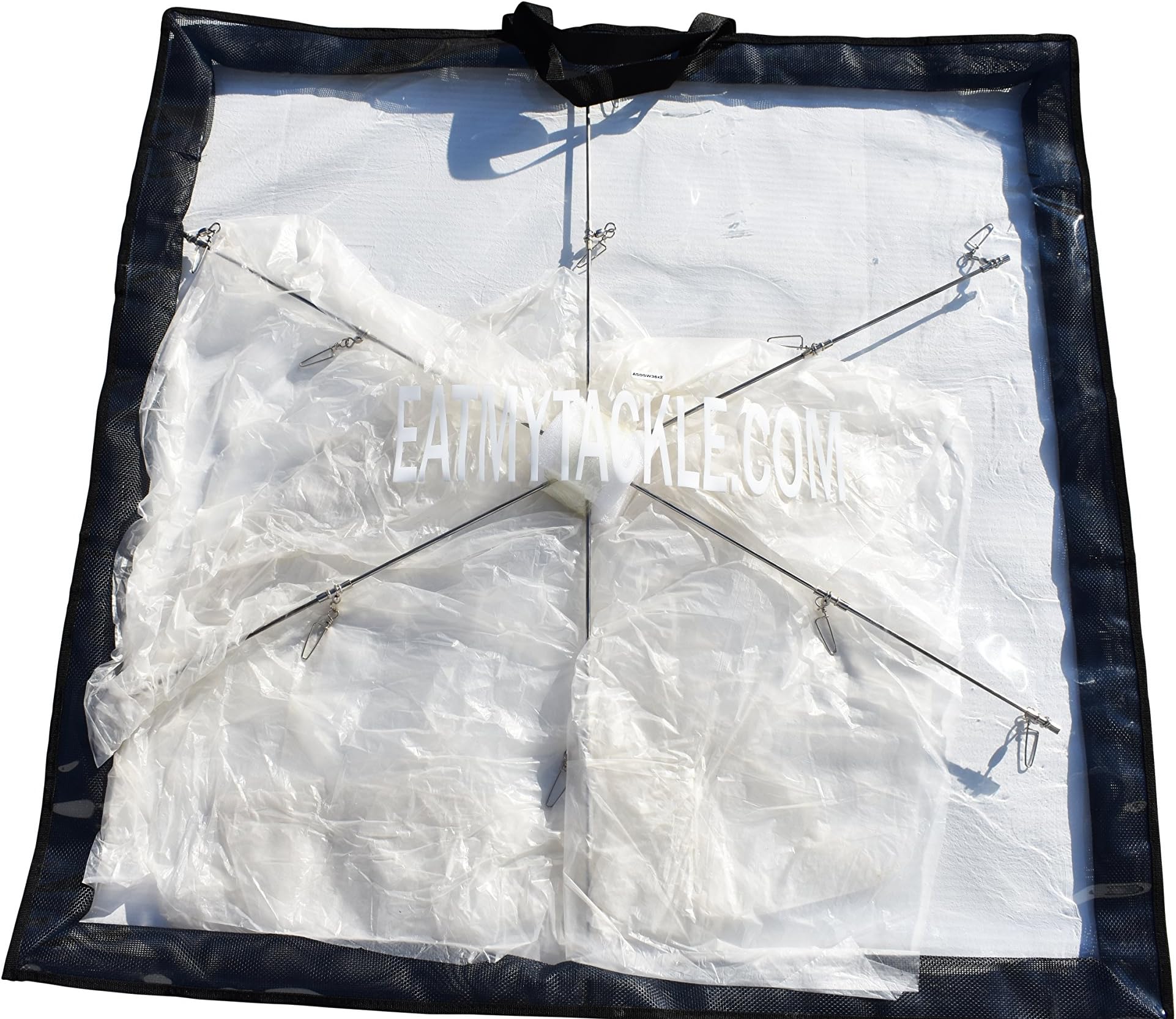 EAT MY TACKLE 36" Dredge Frame for Squid and Mudflaps